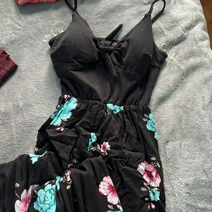 floral jumpsuit